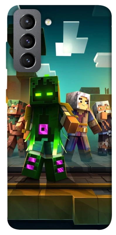 Чохол на Samsung Galaxy S21 FE Minecraft dungeon фото 1 з 1