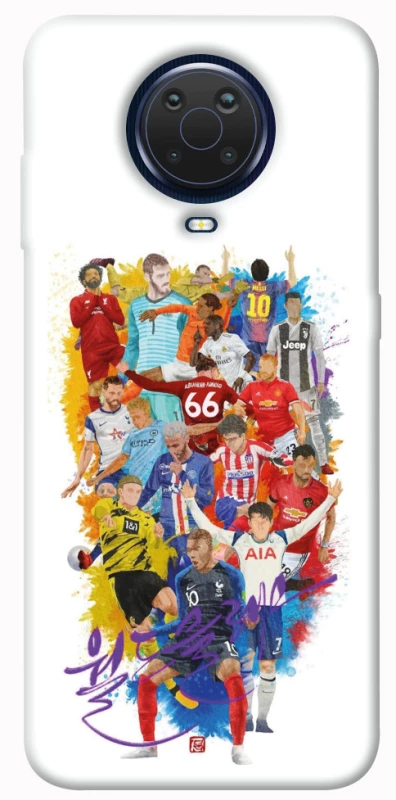 Чохол на Nokia G20 / G10 / 6.3 Football Abstract v2 фото 1 з 1