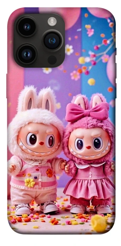 Чохол на Apple iPhone 14 Pro Max (6.7") Labubu twins ver.2 фото 1 з 1