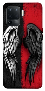 Чехол на Oppo Reno 5 Lite Angel and Devil фото 1 из 1