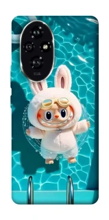 Чохол на Honor 200 Labubu in the pool ver.2 фото 1 з 1