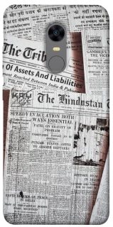 Чехол на Xiaomi Redmi 5 Plus / Redmi Note 5 (Single Camera) Газеты фото 1 из 1