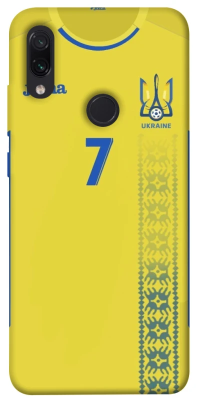 Чехол на Xiaomi Redmi Note 7 / Note 7 Pro / Note 7s UA-Football ver.3 фото 1 из 1