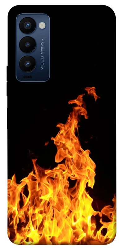 Чехол на TECNO Camon 18 Огонь фото 1 из 1