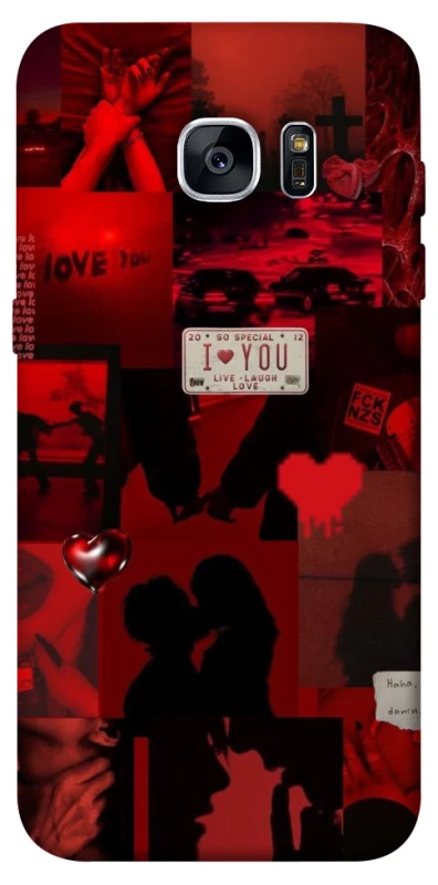 Чохол на Samsung G935F Galaxy S7 Edge Love collage ver.2 фото 1 з 1