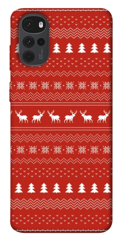 Чехол на Motorola Moto G22 Новогодний v12 фото 1 из 1