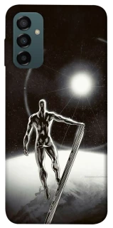 Чехол на Samsung Galaxy M34 5G Серебряный сёрфер фото 1 из 1