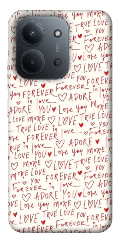 Чохол на Xiaomi Redmi 15C (Global) Love aesthetic ver.4 фото 1 з 1