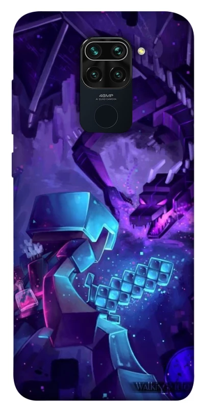 Чохол на Xiaomi Redmi Note 9 / Redmi 10X Minecraft dragon фото 1 з 1