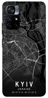 Чохол на Xiaomi Poco M4 Pro 5G Kyiv map фото 1 з 1