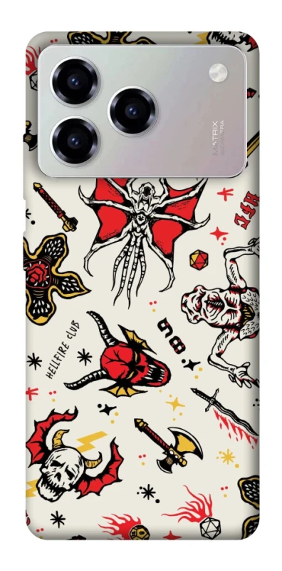 Чохол на ZTE Blade A76 Stranger Things ver.2 фото 1 з 1