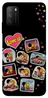 Чохол на Xiaomi Poco M3 Love is ver.3 фото 1 з 1
