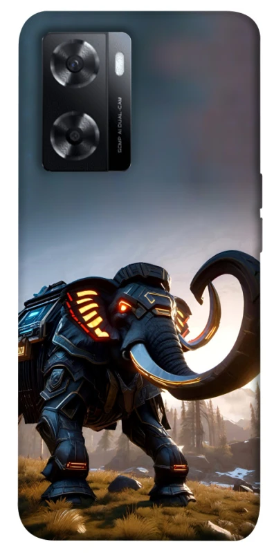 Чехол на Oppo A57s Cyber ​​elephant фото 1 из 1
