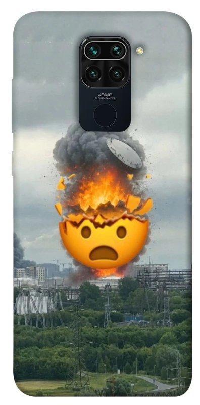 Чохол на Xiaomi Redmi Note 9 / Redmi 10X Moscow never sleeps ver.2 фото 1 з 1