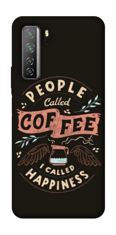 Чохол на Huawei Nova 7 SE Сoffee happiness фото 1 з 1