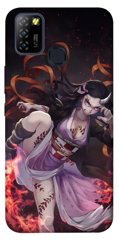 Чехол на Infinix Hot 10 Lite Nezuko v2 фото 1 из 1