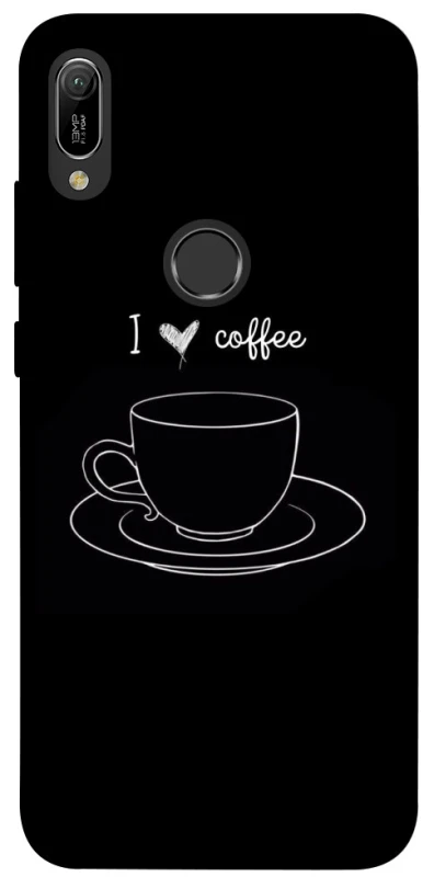 Чехол на Huawei Y6 (2019) Black coffee фото 1 из 1