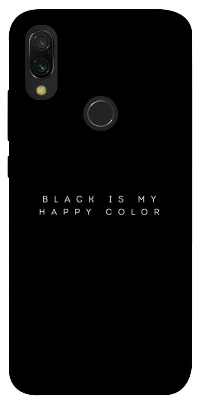 Чохол на Xiaomi Redmi 7 Black color фото 1 з 1