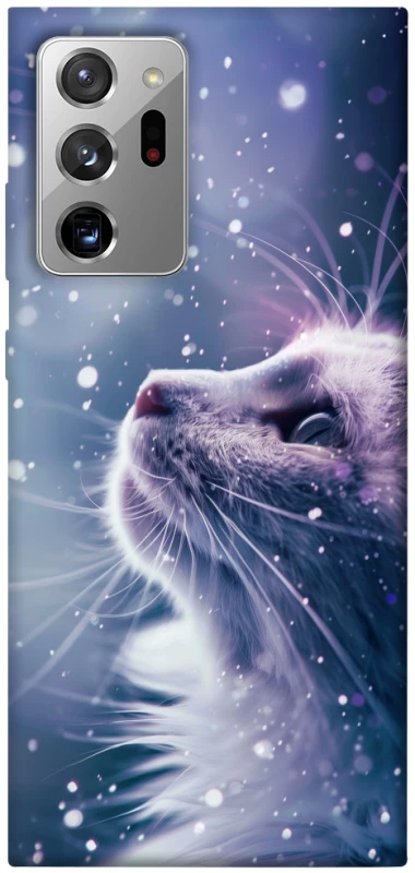 Чехол на Samsung Galaxy Note 20 Ultra Snow cat фото 1 из 1
