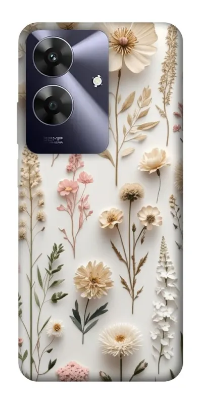 Чохол на Realme Note 60 Floral design ver.1 фото 1 з 1