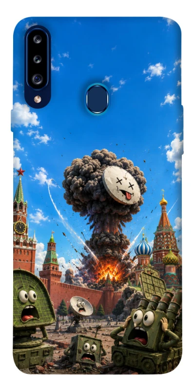 Чохол на Samsung Galaxy A20s Moscow never sleeps ver.7 фото 1 з 1