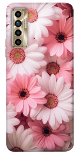 Чохол на TECNO Camon 17P Рожеві Квіти v2 фото 1 з 1
