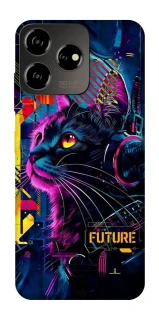 Чохол на ZTE Blade V50 Design 4G Cyber Cat v2 фото 1 з 1