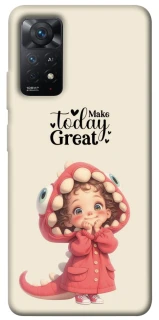 Чохол на Xiaomi Redmi Note 12 Pro 4G Make today great фото 1 з 1