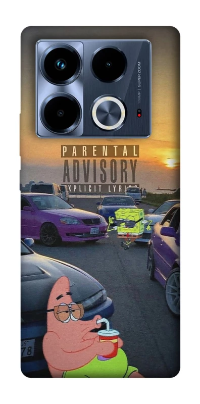 Чохол на Infinix Note 40 4G Патрік на перегонах фото 1 з 1