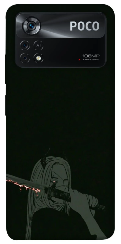 Чохол на Xiaomi Poco X4 Pro 5G Людина-бензопила фото 1 з 1