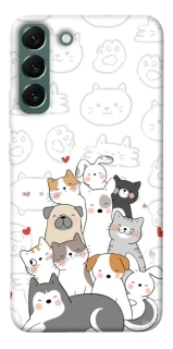 Чохол на Samsung Galaxy S22+ Funny Pets фото 1 з 1