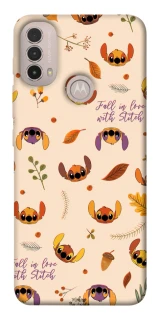 Чохол на Motorola Moto E40 Fall in love with Stitch фото 1 з 1