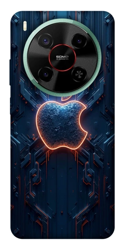 Чохол на ZTE Nubia V70 Max Apple logo ver.1 фото 1 з 1