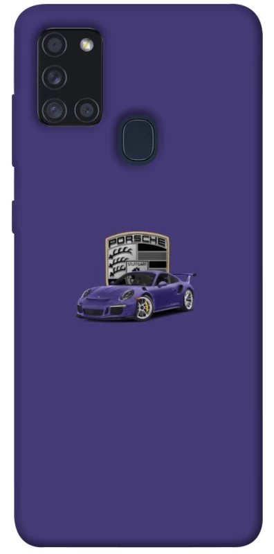 Чохол на Samsung Galaxy A21s Porsche purple фото 1 з 1