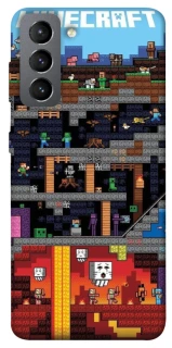 Чохол на Samsung Galaxy S21 FE Minecraft фото 1 з 1