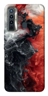 Чехол на TECNO Camon 17 Black and Red фото 1 из 1