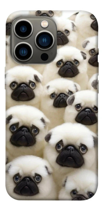 Чехол на Apple iPhone 13 Pro (6.1") Doggy Pug Love фото 1 из 1