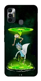 Чехол на TECNO Spark 7 Rick and Morty фото 1 из 1
