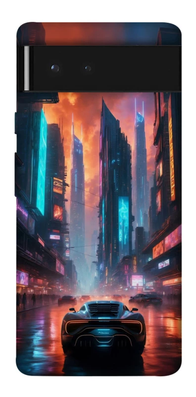 Чохол на Google Pixel 6 Cyber city фото 1 з 1