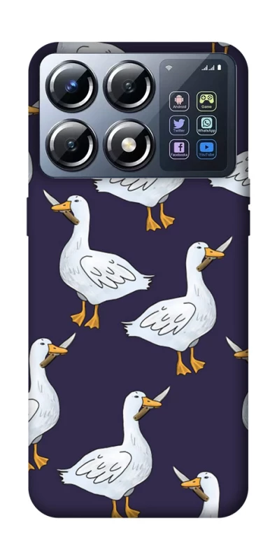 Чохол на Xiaomi POCO X8 Pro Гуси з претензією фото 1 з 1