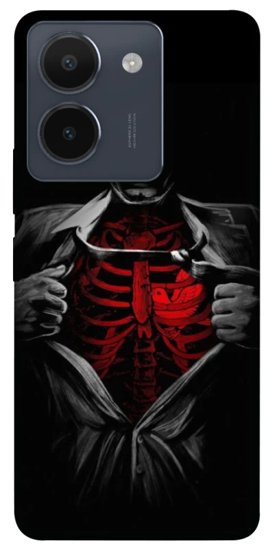Чехол на Vivo Y36 Skeleton Heart фото 1 из 1
