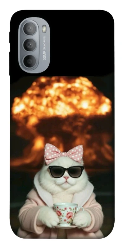 Чохол на Motorola Moto G31 Exploding Kittens ver.2 фото 1 з 1
