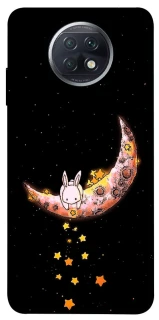 Чохол на Xiaomi Redmi Note 9 5G / Note 9T Moon rabbit фото 1 з 1