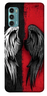 Чехол на Motorola Moto G60 Angel and Devil фото 1 из 1