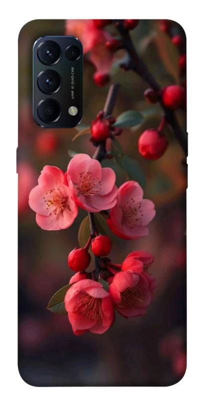 Чохол на Oppo Reno 5 4G Flowers v28 фото 1 з 1