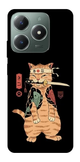 Чохол на Realme C61 Кіт-самурай фото 1 з 1