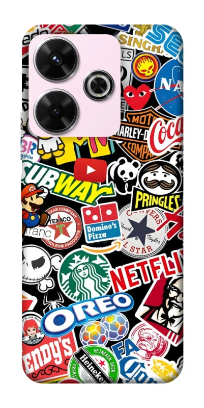 Чохол на Xiaomi Poco M6 4G brands фото 1 з 1