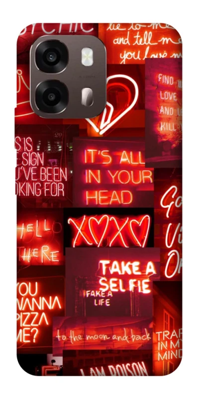 Чохол на Oppo A6 Love collage ver.7 фото 2 з 2