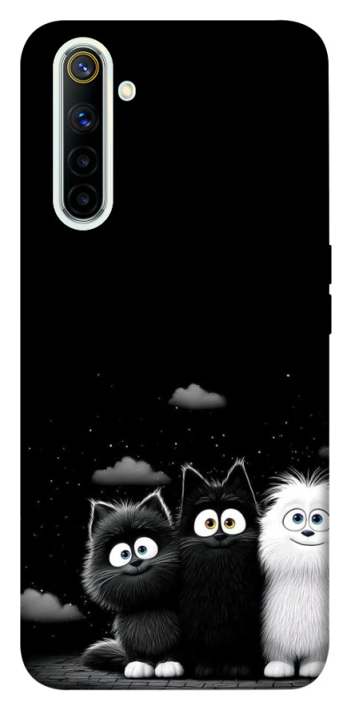 Чехол на Realme 6 Three Cats фото 1 из 1