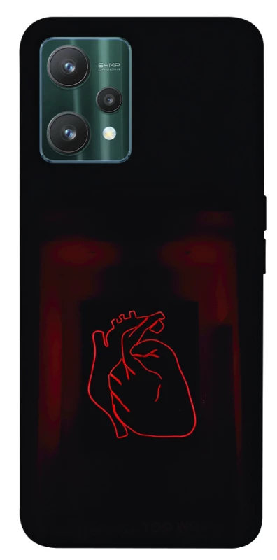 Чехол на Realme 9 Pro Красное сердце фото 1 из 1
